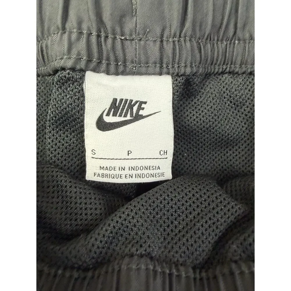 Nike Men’s Small Swim Trunks Black Mesh Lined Drawstring Shorts